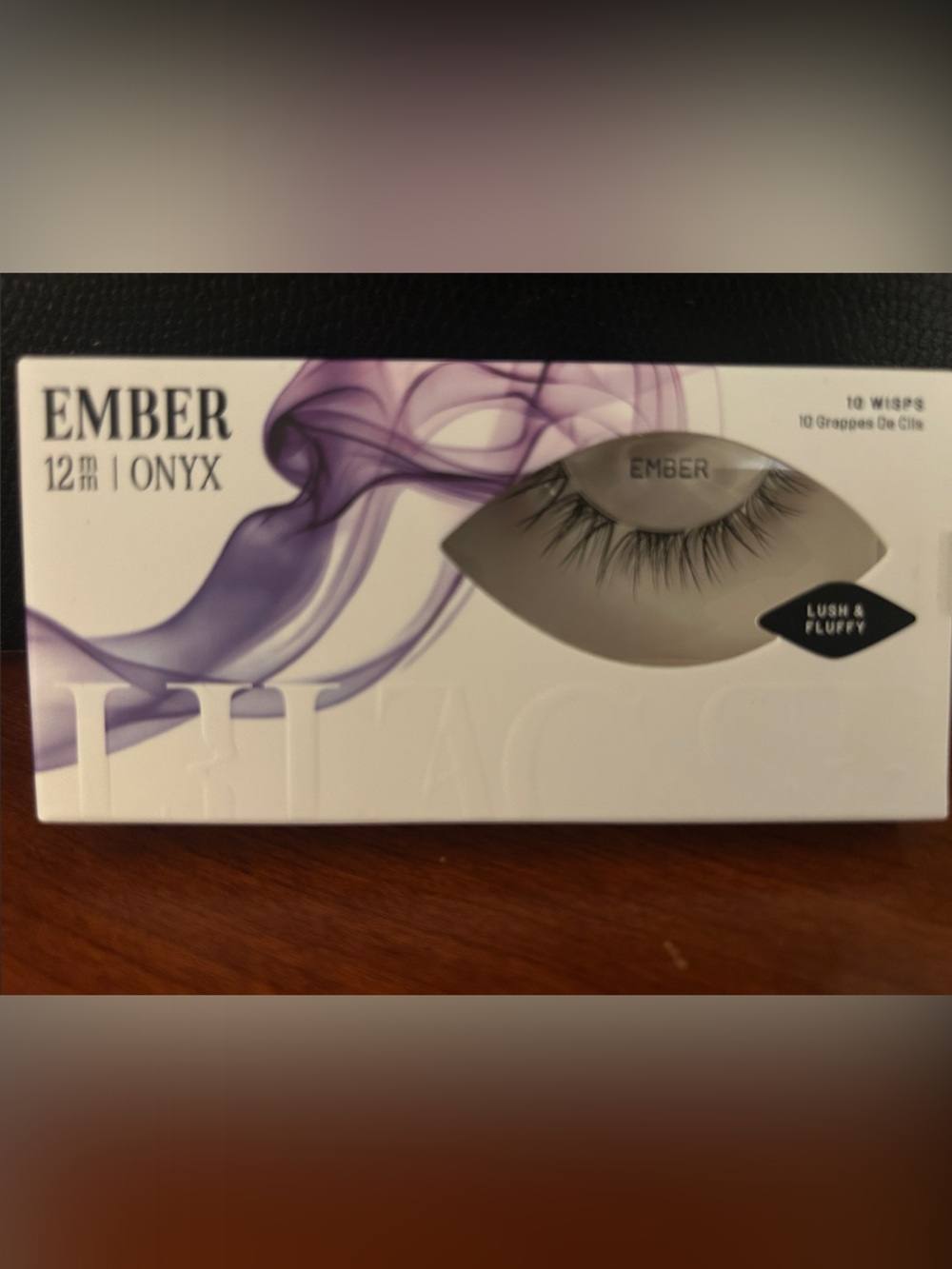 Onyx Lush & Fluffy False Eyelashes - Black